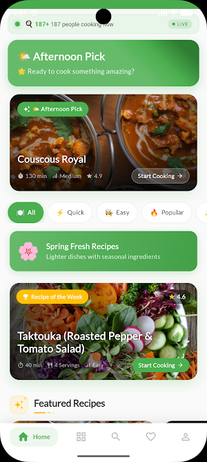 couscous kitchen recipes Screenshot 2