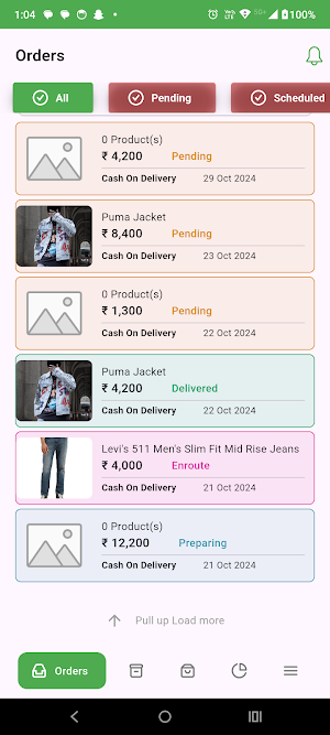 Urbandrops Seller Screenshot 0