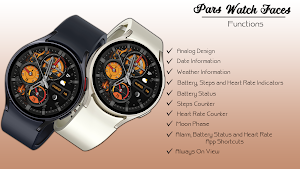 Pars Analog Watch Face Screenshot 3