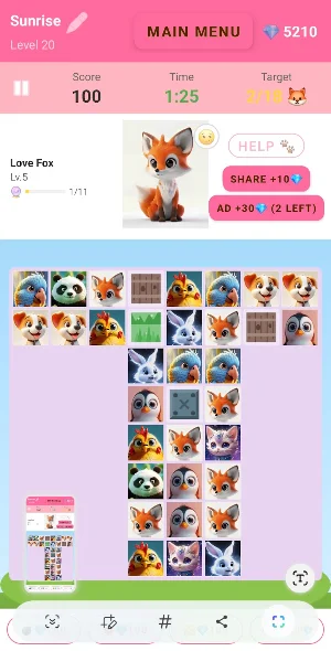 Pet Crush: Cute Pet Match Screenshot 3