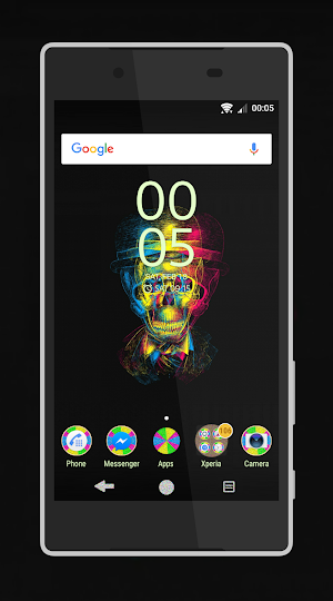 anaglyph | Xperia™ Theme Screenshot 0