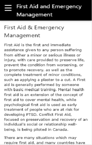 Emergency Management Screenshot 1
