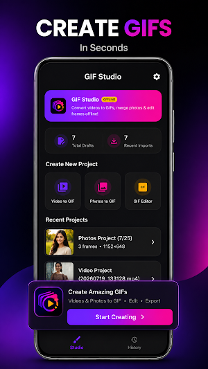GIF Maker: Video to GIF Editor Screenshot 0