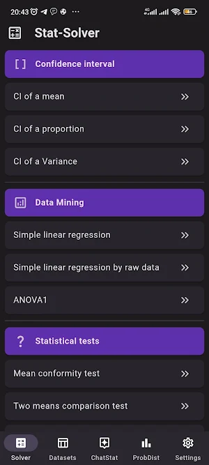 Statistics: Screenshot 0