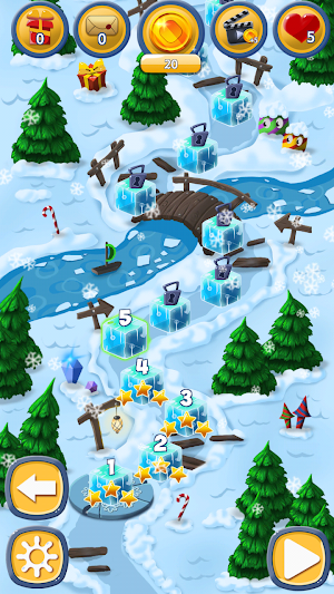 Frozen Madness: Winter Match 3 Screenshot 2