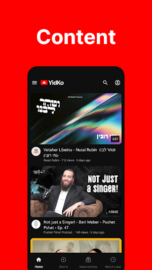 YidKo: Yiddish Entertainment Screenshot 2