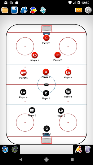 Coach Tactic Board: Hockey Screenshot 0