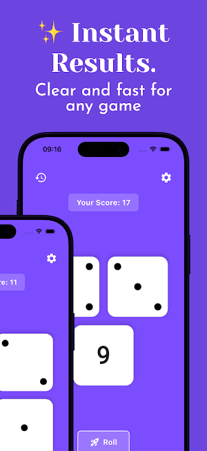 Dice Roller: RPG & Board Games Screenshot 1