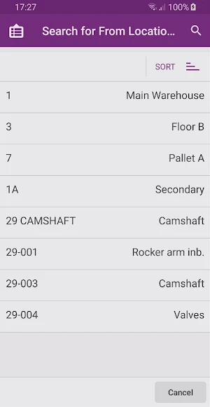 IFS Aurena Scan It 10 Screenshot 2