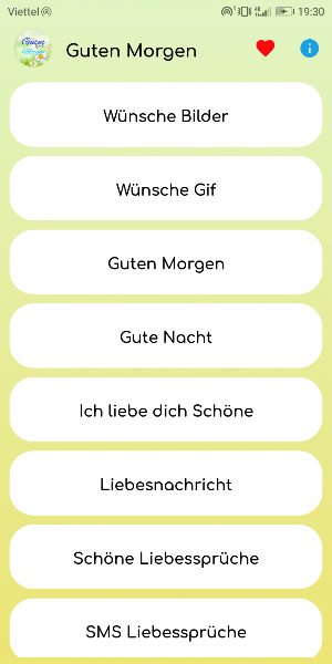Guten Morgen & Gute Nacht Screenshot 0