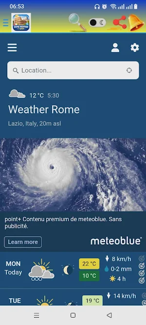 Rome Weather – 7 Days Screenshot 3