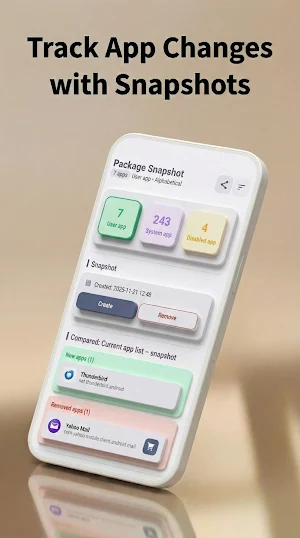 Package Snapshot – App Backup Screenshot 0