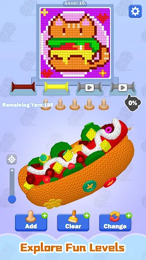 Knit Master 3D: Wool Sort Game Screenshot 1