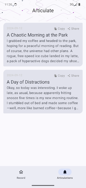 Articulate - Speak and Refine Screenshot 3