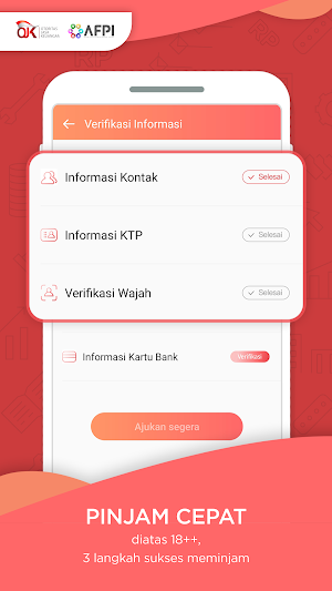 UATAS: Pinjaman Uang Tunai Dana Online Screenshot 1