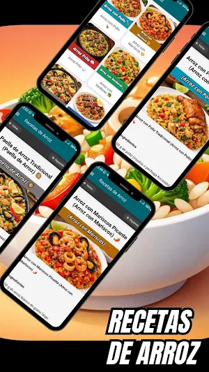 Recetas de Arroz Screenshot 1