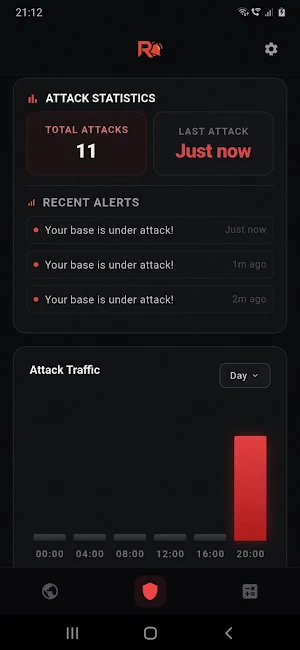 Raid Alarm - Base Guard Screenshot 1