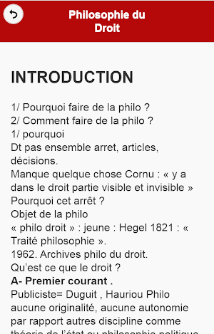 Philosophie du Droit Screenshot 1