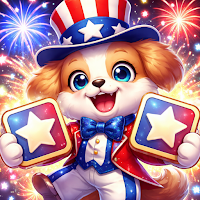 American Tile Match Puzzle