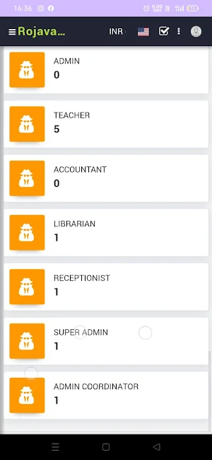 Rojavanam Admin Screenshot 3