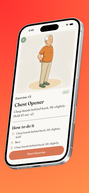 Senior Stretch: Home Mobility Screenshot 2