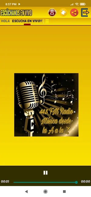 445 FM Radio Screenshot 3
