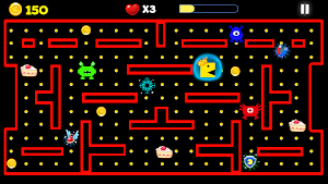 Pac Classic: Maze Jump Screenshot 2