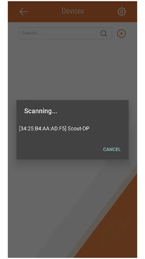 Scout/DP Bluetooth Screenshot 2