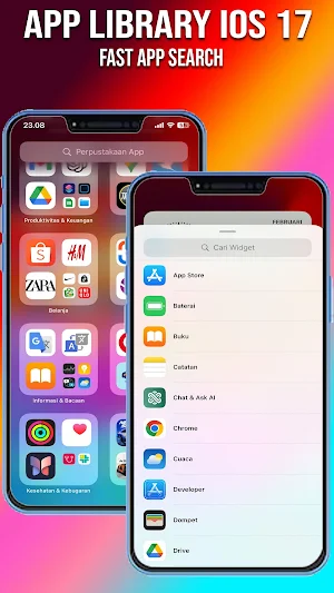 Launcher iOS 17 Theme Screenshot 3