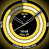 Rings Log - Watch face