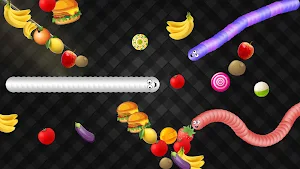 Slither Fun Worm-Snake Game Screenshot 2