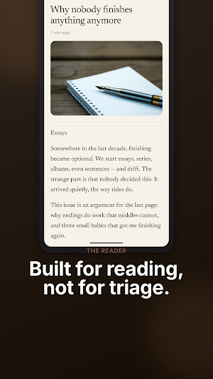 Paperstand: Newsletter Reader Screenshot 2
