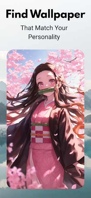 Cute Anime Girl Wallpaper HD Screenshot 1