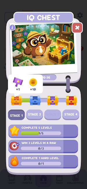Word Finder: Cryptogram Puzzle Screenshot 2