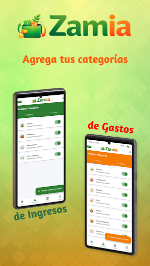 Zamia: controla tus ingresos Screenshot 3