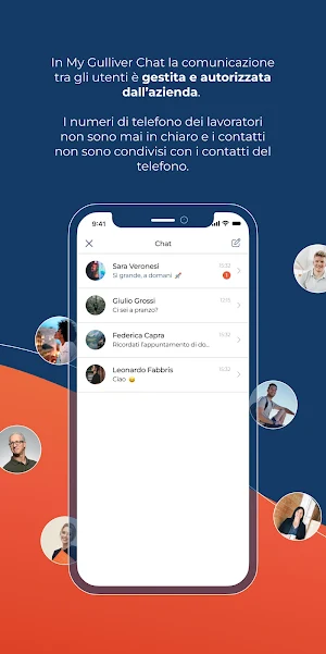 MyGulliver Chat Screenshot 1