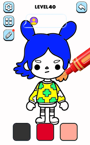 Toca Boca life Coloring Book Screenshot 1