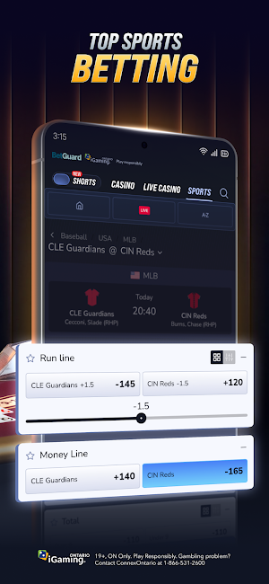 Betinia Ontario: Live Casino Screenshot 2