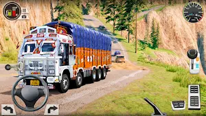 Indian Cargo Truck Game - 3D Screenshot 1