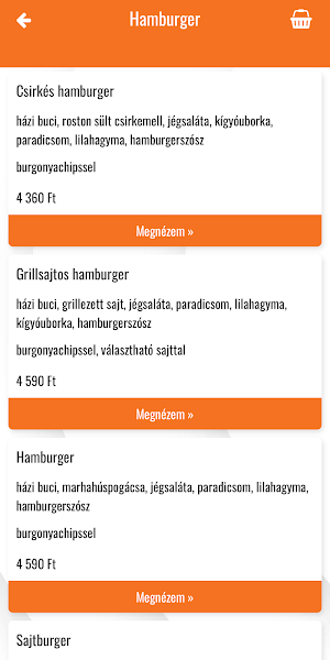 Varázsterasz Étterem Screenshot 1