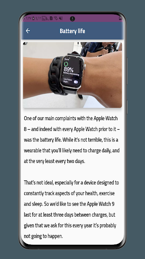 Apple Watch series 9 Guide Screenshot 3