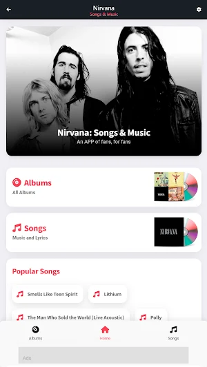Nirvana: Songs & Music Screenshot 0