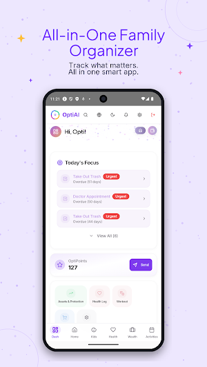 OptiAI - Family Organizer Screenshot 0