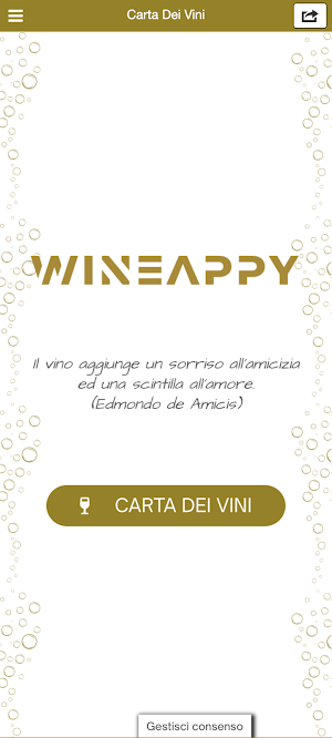 WineAppy – Carta dei Vini Digi Screenshot 0