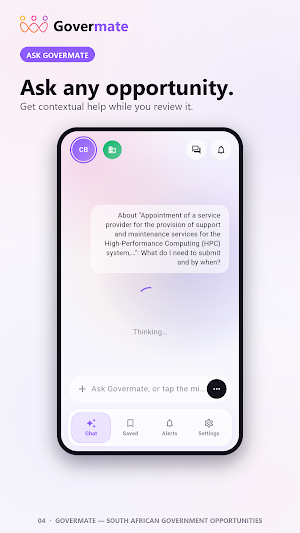 Govermate: Tenders & Jobs AI Screenshot 3