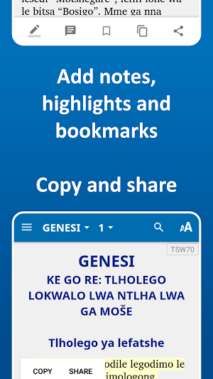 The Bible in Setswana - Tswana Bibles Screenshot 3