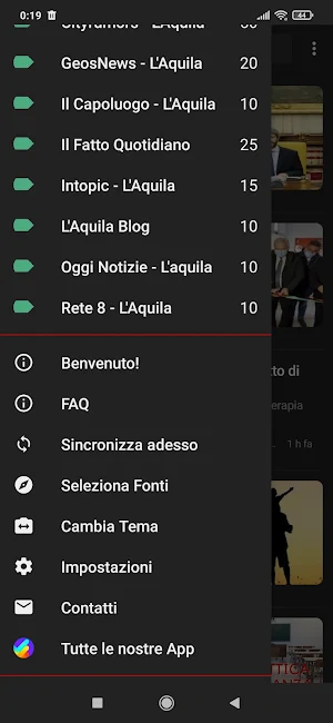 L'Aquila notizie Screenshot 1