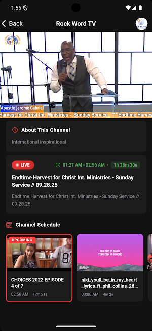 Rock Word TV Screenshot 1