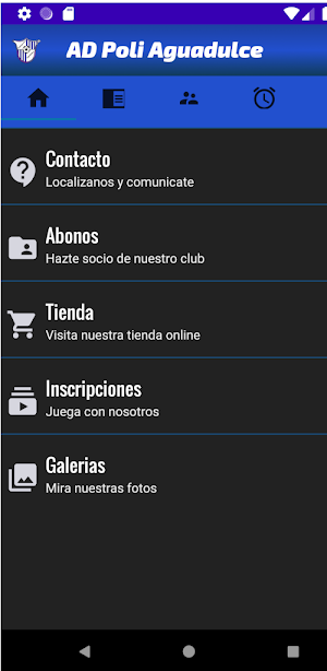 Polideportivo Aguadulce Screenshot 0