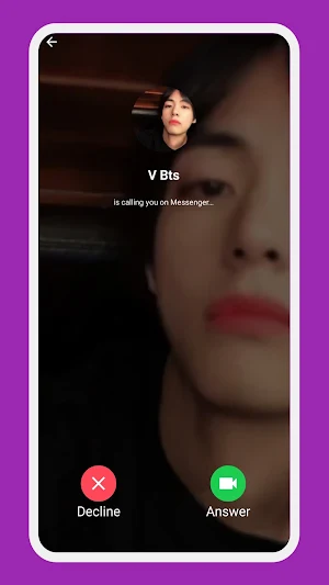 V Bts Call Simulator Screenshot 2